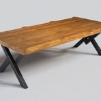 NTCollection Doğal Ağaç Sehpa 75 cm - 160 cm Renk Seçenekli
