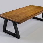 NTCollection Doğal Ağaç Toplantı Masası ( 100 cm - 200 cm )