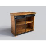 NTCollection Doğal Ahşap Ofis Konsolu ( 110 cm - h90 cm - 41 cm )