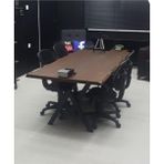 NTCollection Masif Doğal Ağaç Toplantı Ve Ofis Masası ( 85 cm - 260 cm )