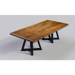 Ntconcept Masif Ağaç Toplantı Masası 100x200x78 -mat1218300
