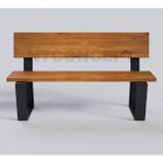 Ntconcept Masif Ahşap Sırtlı BANK/CEVIZ/240 Cm/