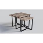 Ntconcept Nue asif Ahşap Zigon Sehpa -NTmazs13235ebs