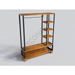NTConcept Odio Masif Ahşap Vestiyer 120 cm