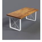 Ntconcept Simra Açık Ceviz Masif Ağaç Çalışma Masası(75cm-100cm)