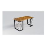 Ntconcept Wells Açık Ceviz Doğal Ahşap Çalışma Masası(75cm-100cm)