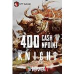 Ntt Game Knight Online 400 Cash / Npoint / LevelTR