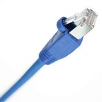 NTW Cat6 Ethernet Kablosu Korumalı 10 FT Mavi Kaplama RJ45 Konnektör İnternet LAN Kablo Kablosu Modem Yönlendirici PC Mac Dizüstü Bilgisayar PS2 PS3 PS4 Xbox 360 Yama Paneli Cat5e (345-S6-010BL)