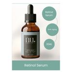 NU Cosmetics Yaşlanma ve Kırışıklık Karşıtı Retinol Serum-Botoks Etkili Peptit & Hyaluronik Asit & A Vitamini İçerikli Yüz serumu 30 ml