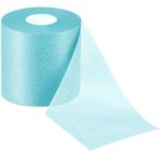 Nuanchu 30 Metre Önceden Sarmalı Atletik Bant Köpük Alt Sargı Bandı Spor Köpük Alt Bandaj Atletik Köpük Bant Bilekler Dirsekler Dizler Ayak Bilekleri için Atletik Köpük Bant, 6,7 cm (Turkuaz)
