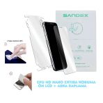 Nubia Red Magic 11 Pro Nano Ekran Koruyucu + Full Arka Kaplama Set Esnek Ultra İnce - Sandex - Epu Hd