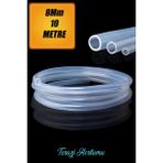 Nublado 10 Metre Şeffaf Terazi Hortumu (Iç Çap 8 Mm) Termosifon Otomobil Kapı Fitili - 8 mm x 10 m