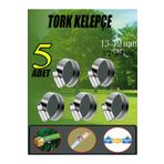nublado BRO Hortum Kelepçesi Tork Ayarlı Çelik Metal Kelepçe Ayarlanabilir klips 5 ADET