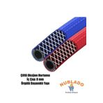 nublado Çelik Oksijen Hortumu Hava Kaynak 8Mm Çiftli Twain Thermo Hortum 1 Metre