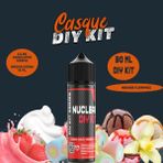 Nuclear Kimya Casque 30 60 100 ml Dıy Kit Çilek Dondurma Gıda Aroması 6 ml (Aroma Içerir ) - 60 gr