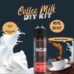 Nuclear Kimya Coffee Milk 30 60 100 ml Dıy Kit Kahve Süt Gıda Aroması 6 ml (Aroma Içerir ) - 60 gr