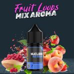 Nuclear Kimya Mix Aroma Fruit Loops Yabanmersini Nar Çilek Gıda Aroması 10 ml