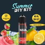 Nuclear Kimya Summer Dıy Kit Çilek Limon Buz Gıda Aroması ( 6 ml Aroma Içerir ) 60 ml - 60 gr