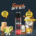 Nuclear Kimya Tower Dıy Kit Kavrulmuş Badem Bourbon Gıda Aroması ( 6 ml Aroma Içerir ) 60 ml - 60 gr