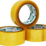 Nuga 3 Adet Şeffaf Koli Bandı 45 Mm x 100 Metre 38 Mikron Akrilik (3 Adet)