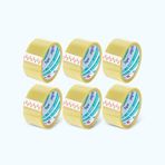 Nuga 45 mm x 40 mt Şeffaf Koli Bandı Akrilik 6 Adet
