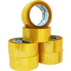 Nuga 6 Adet Şeffaf Koli Bandı 45 Mm x 100 Metre 38 Mikron Akrilik (6 Adet)