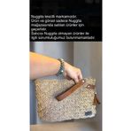 Nuggita Kadın Handmade Kese Kağıdı Clutch Portföy Çanta