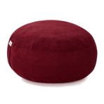 Nui Yoga 40 cm Çap Bordo Meditasyon Minderi