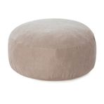 Nui Yoga Bej 40 cm Çap Meditasyon Minderi
