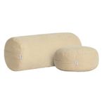 Nui Yoga Bolster Krem Rengi Meditasyon Minderi