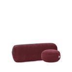 Nui Yoga Mürdüm Bolster Meditasyon Minderi
