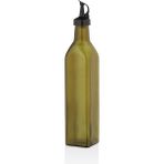 Nuit Concept Kapaklı Yağlık Sos Şişesi Qlux 250 ml Cam Yağ ve Sosluk Sofra Masa Ev Işyeri Cafe Restoran C-00405 - 1 Adet
