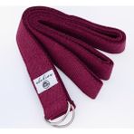 Nuiyoga Nui Yoga Bordo Yoga Kemeri 10 Adet Standart Pamuklu Malzeme ile Ergonomik Destek Sağlar