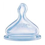 Nuk First Choice No:1 Büyük Delik Silikon Biberon Emziği