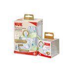 Nuk Nature Sense Isı Göstergeli PP Alıştırma Bardağı 150 ml + 2 adet Yedek Başlık /Yeşil