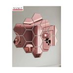 Numa Concept Altıgen Bal Peteği 14'Lü Aynalı Rose (Gül) Pleksi Duvar Dekorasyon Lazer Kesim 10X10 Cm