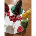 Numcandle Dekoratif Yılbaşı Seti Mum - Renkli - 1 Adet