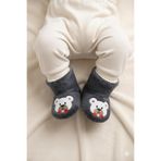 Numix Baby Kids Çocuk Panduf, Bebek Ev Botu, Ayı Desenli, Kaymaz Taban, Sıcacık Sevimli Patik
