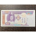 Numsimatik Kağıt Para Moğolıstan 100 Tuğrik Mongol Bank 2000 Yılı (10/10)- Çil ( Unc)