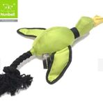 Nunbell Dayanıklı Kumaştan Ördek Köpek Oyuncağı 35 Cm