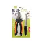 Nunbell Kedi ve Köpekler Için Tırnak Makası + Törpü 12 cm Turuncu