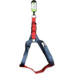 Nunbell Köpek Göğüs Tasması 2 cm (Göğüs: 40 cm - 70 Cm) - Gri