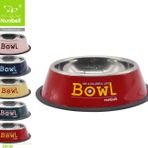 Nunbell Renkli 26 cm Çelik Mama Kabı