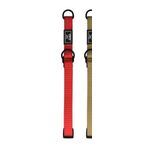 Nunbell Soft Kumaş Büyük Irk Köpek Eğitim Boyun Tasması 2,5 cm (Mavi)
