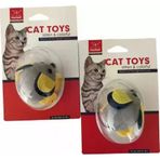 Nunbell Titreşimli Kedi Fare Oyuncagı Gri
