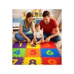 NUNU Çocuklar İçin EVA Puzzle Rakamlar | Eğitici Çocuk Oyun Matı 33x33 |7mm Çocuk Odası Zemin Matı(3+YAŞ)