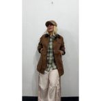 Nunu365com Nunu By Mumlu Görünümlü Kadın Parka - Taba