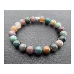 Nunuki Hint Akik Doğaltaş Unisex Kadın Erkek Esnek Bileklik Agate Stretch Gemstone Unisex Bracelet Yılbaşı Hediyesi Öğretmenler Günü Hediyesi Doğum Günü Hediyesi Christmas Gift New Year Gift Teacher G