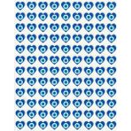 Nunuki Kalpli Nazar Boncuğu Sticker Seti Göz Okul Ödül Öğretmen Etiketi Evil Eye Stickers NSTI0154 - -- - 1 Adet