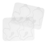 NUOBESTY 2 Adet Anahtarlık Kalıp Epoksi Reçine Kolye Kolye Reçine Anahtarlık Annemin Anahtarlık Kalıbı Kalıp Için Diy Kristal Kolye Döküm Kalıbı Beyaz Silika Jeli Hediye Bebek Anne Ve Çocuk